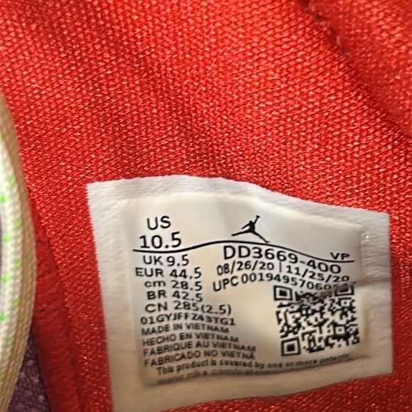 Nike Air Jordan 35 x Jayson Tatum Women Power Greatest Gift 2021 - Picture 14 of 17